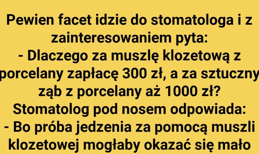 Porcelanowy ząb