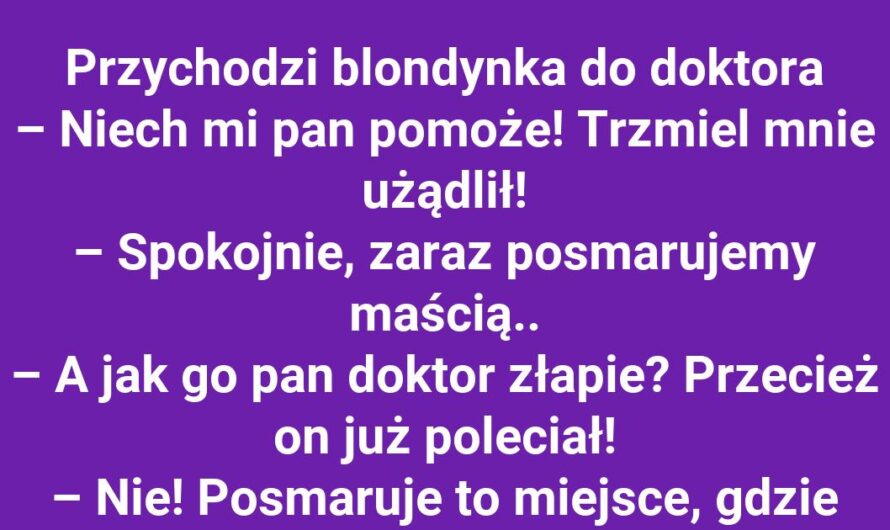 Blondynka u doktora