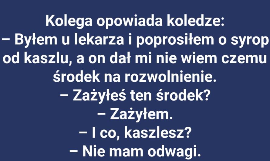 Syrop od kaszlu