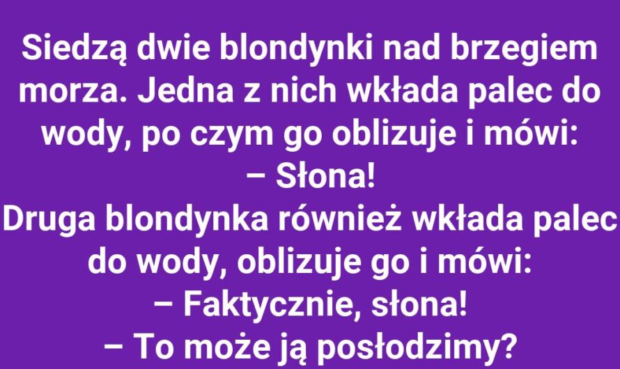 Blondynki nad morzem