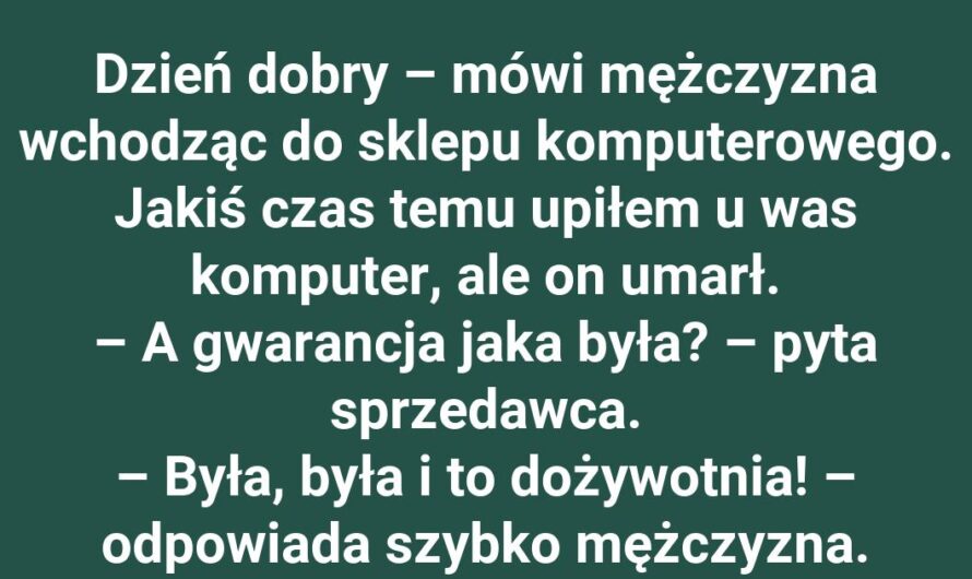 Dożywotnia gwarancja