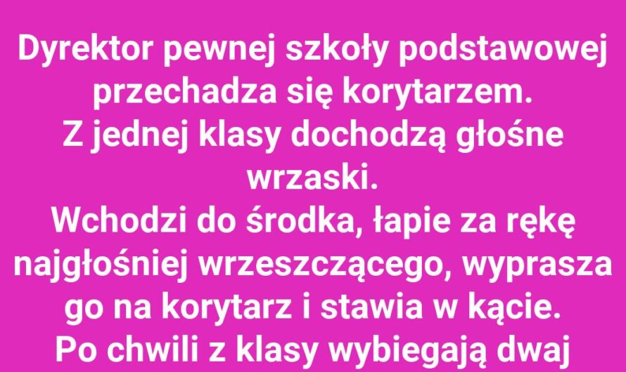 Chłopcy pytają o wolne