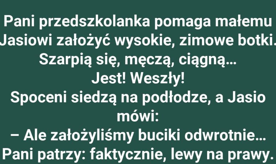 Jasio i zimowe buty