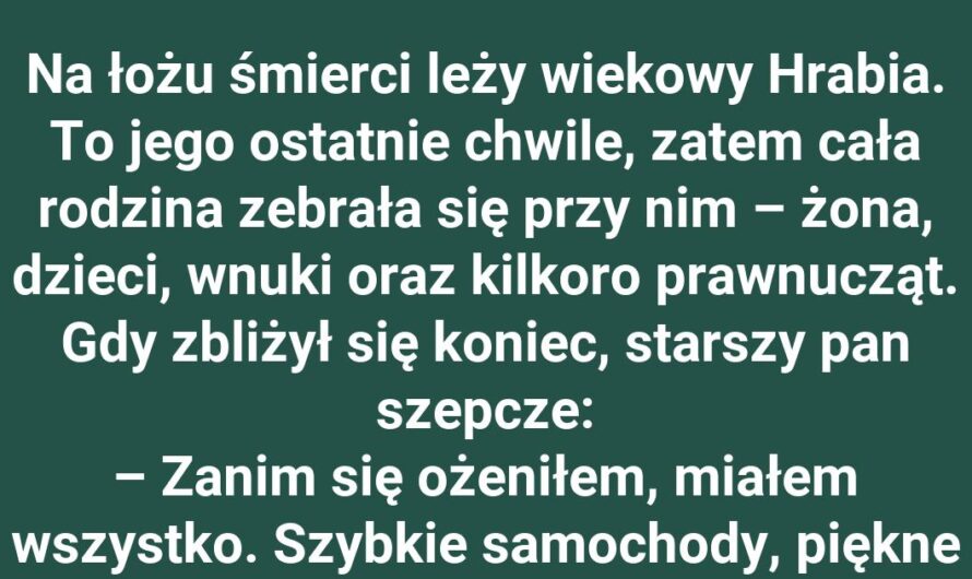 Pożegnanie hrabiego