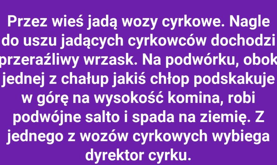 Za kulisami wiejskiego cyrku