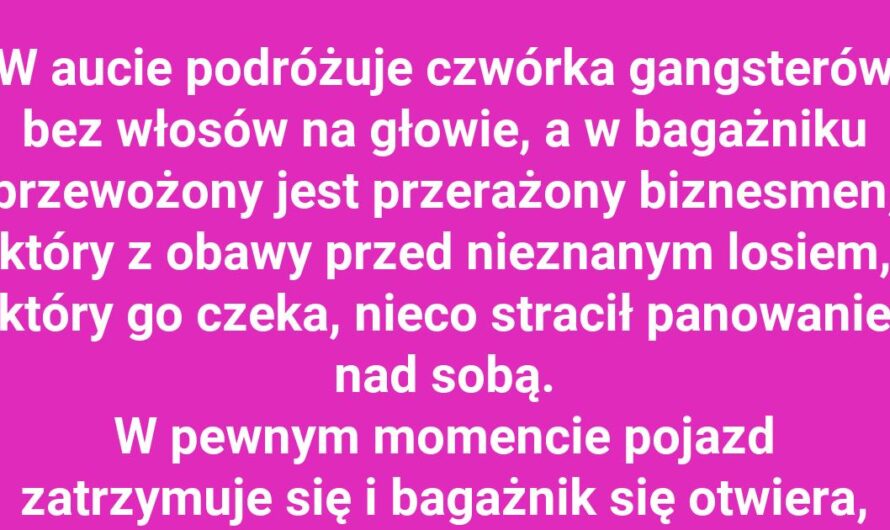 Niespodziewany pasażer