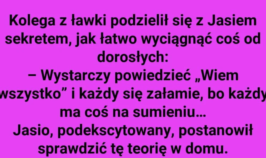 Magiczne słowa Jasia