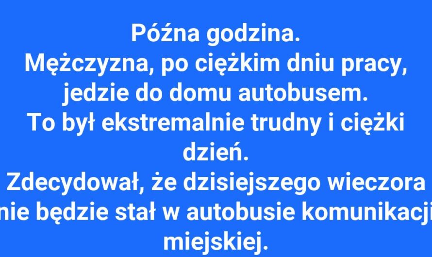 W autobusie