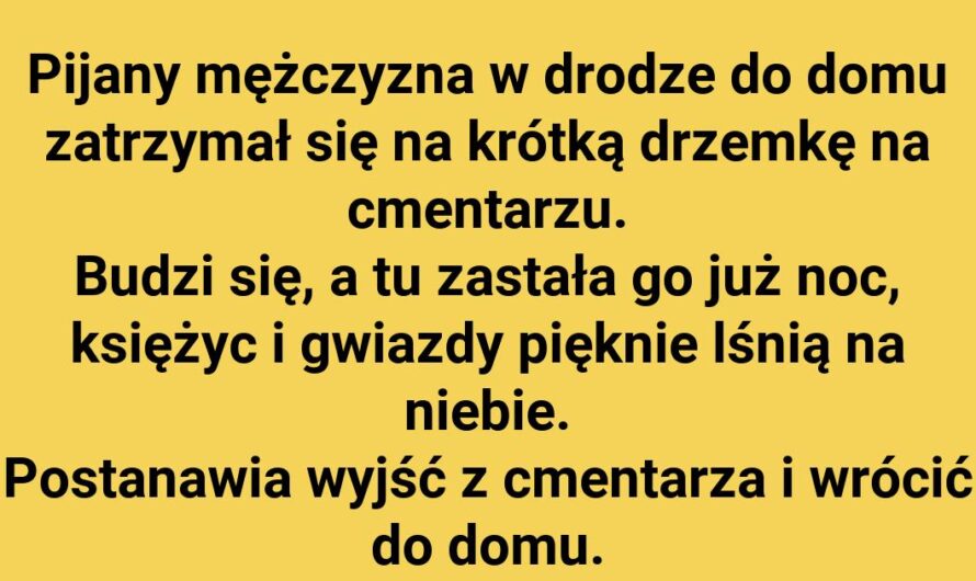 Drzemka na cmentarzu