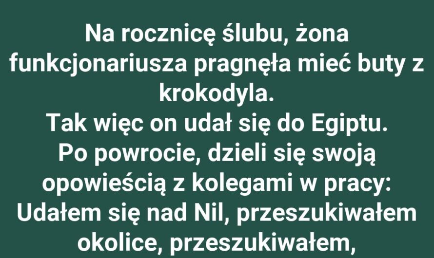 Rocznicowy prezent dla żony