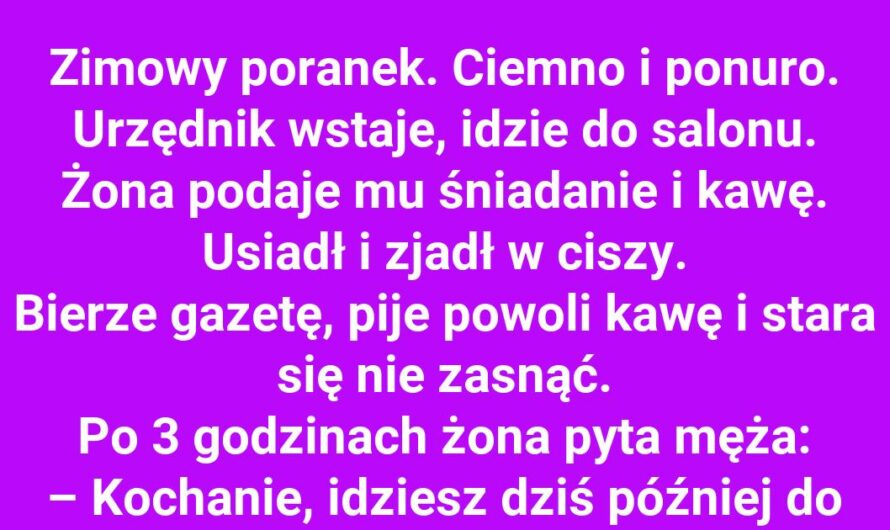 Życie urzędnika w pigułce