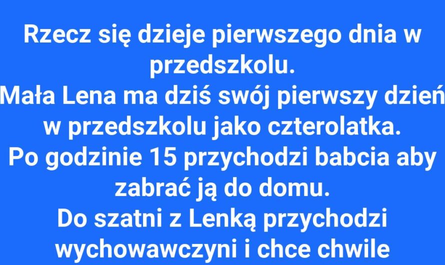 Lena nie lubi jabłek – co z tego wynikło?