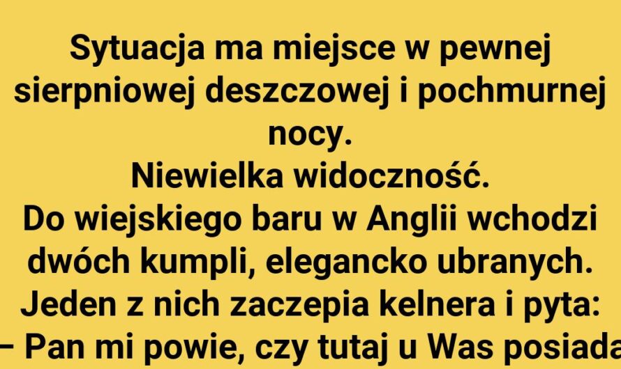 Nocne poszukiwania i zaskoczenie