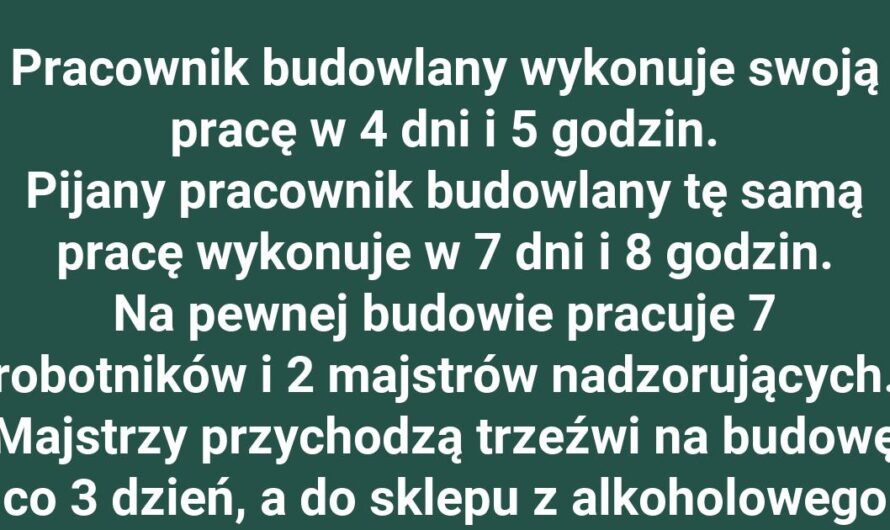 Matematyka budowlana z procentami