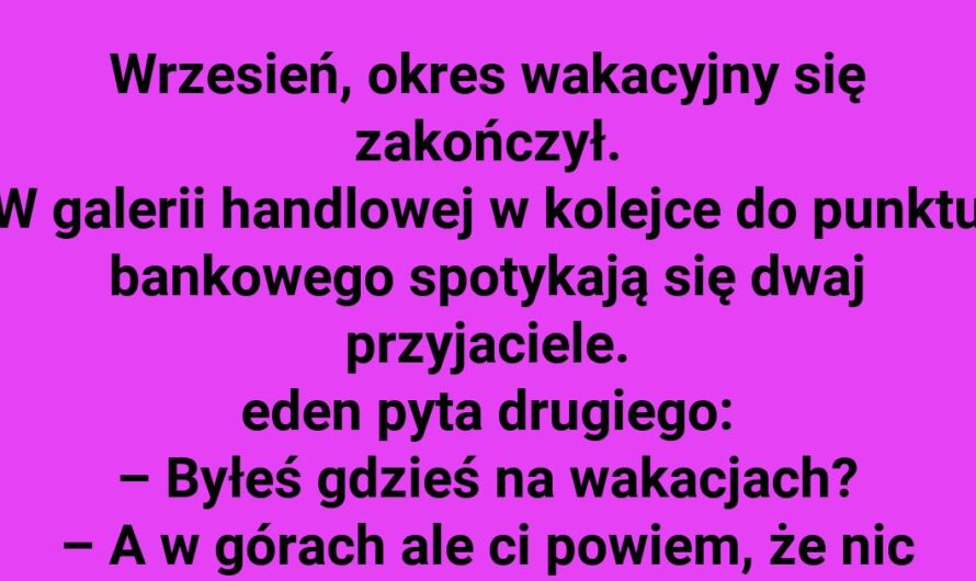 Wakacyjne rozmowy przyjaciół