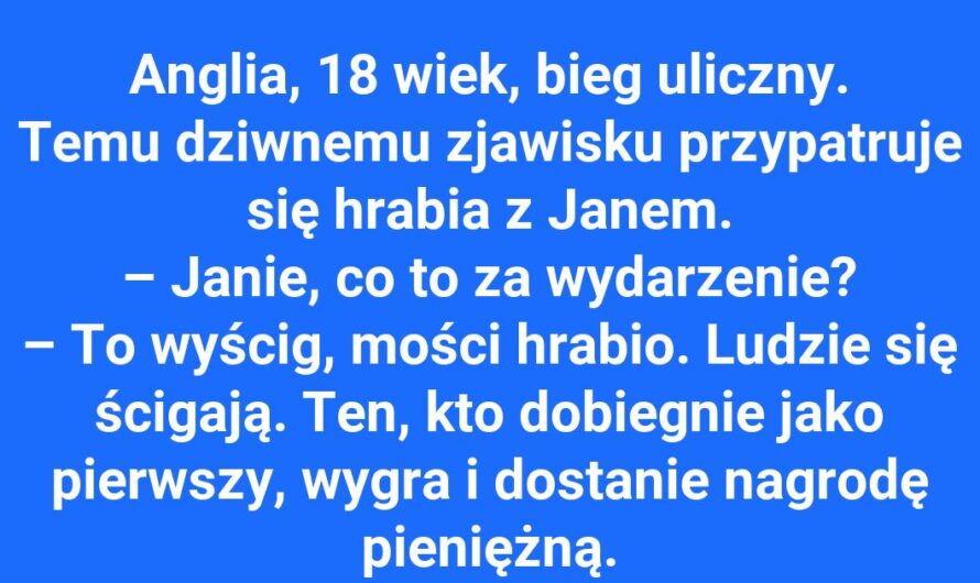 Hrabia i zagadka wyścigu