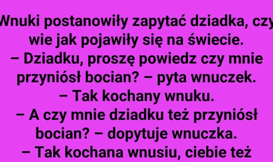 Czy dziadek pozna prawdę?