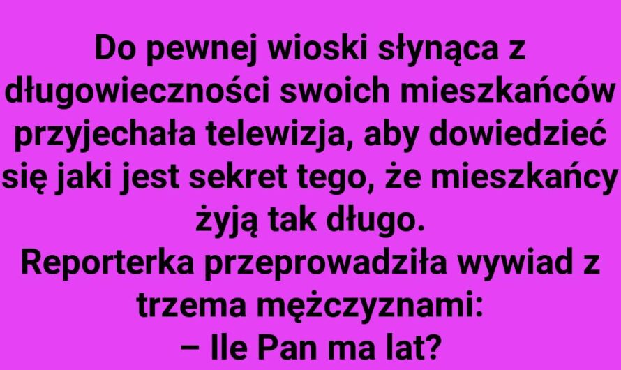 Sekret długowieczności