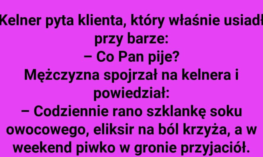 Nietypowa rozmowa w barze