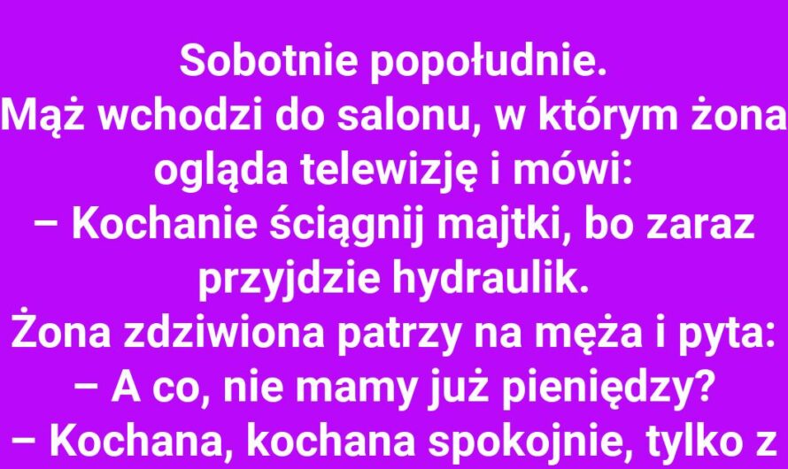 Zaskakująca prośba