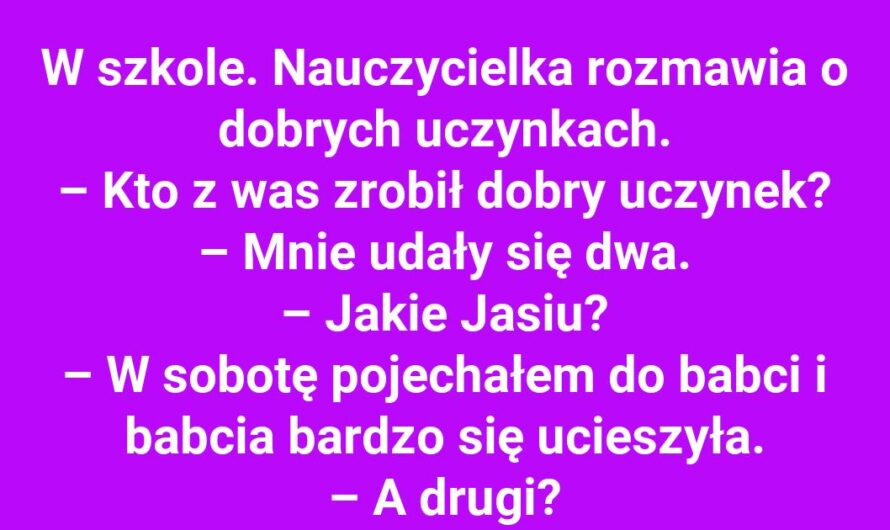 Dwa dobre uczynki