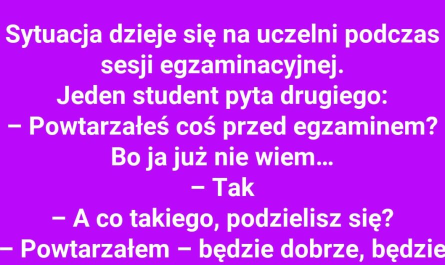 Studencki sposób na stres