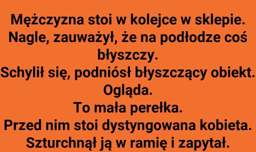 Gdy perła staje się powodem do śmiechu