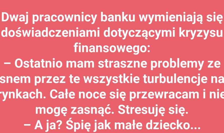 Bankowcy rozmawiają o kryzysie