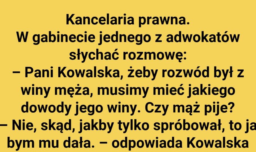 Kowalska kontra prawo: Kto tu kogo przechytrzy?