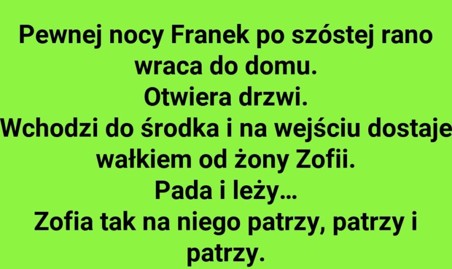 Franuś, Zofia i wałek