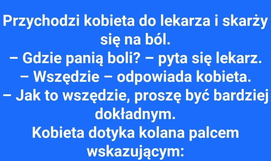 Blondynka u lekarza