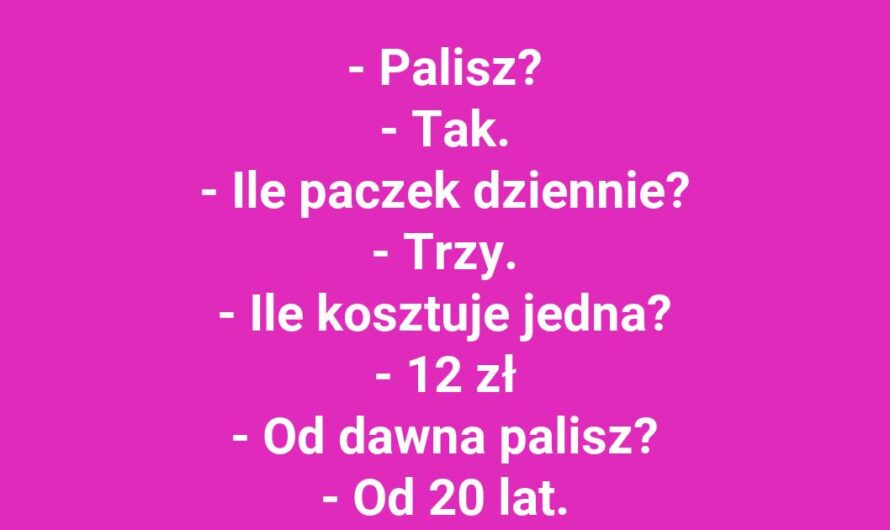 Palenie vs oszczędności