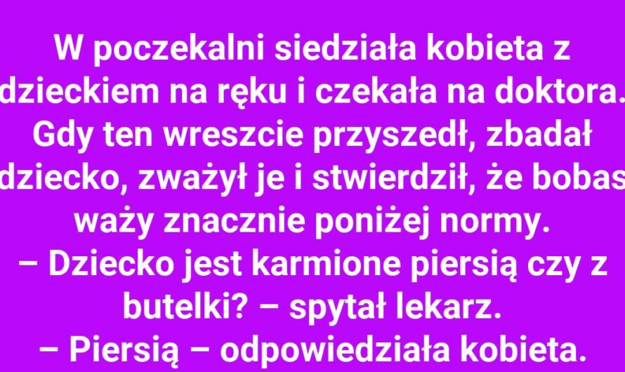 Zabawna pomyłka w trakcie badania