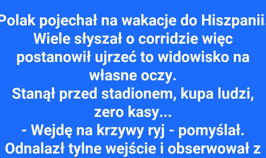 Hiszpańskie wakacje Polaka