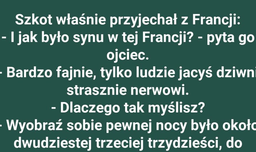 Dlaczego Francuzi są nerwowi?