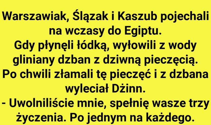 Co zażyczyli sobie Warszawiak, Ślązak i Kaszub?