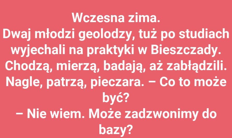 Co kryje się w bieszczadzkiej pieczarze?