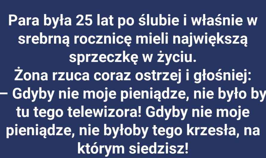 Zabawna riposta męża