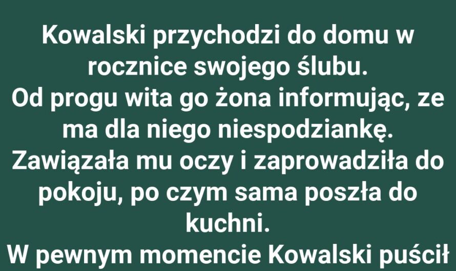 Jak Kowalski zaskoczył gości