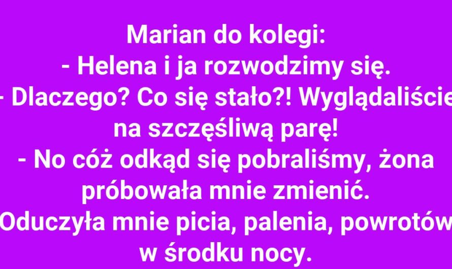 Jak zmiana męża doprowadziła do rozwodu