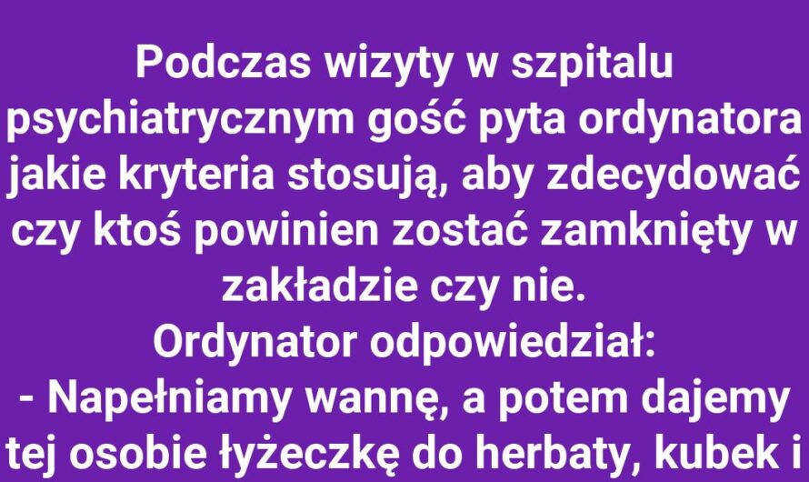 Jak rozpoznać zdrowego pacjenta?