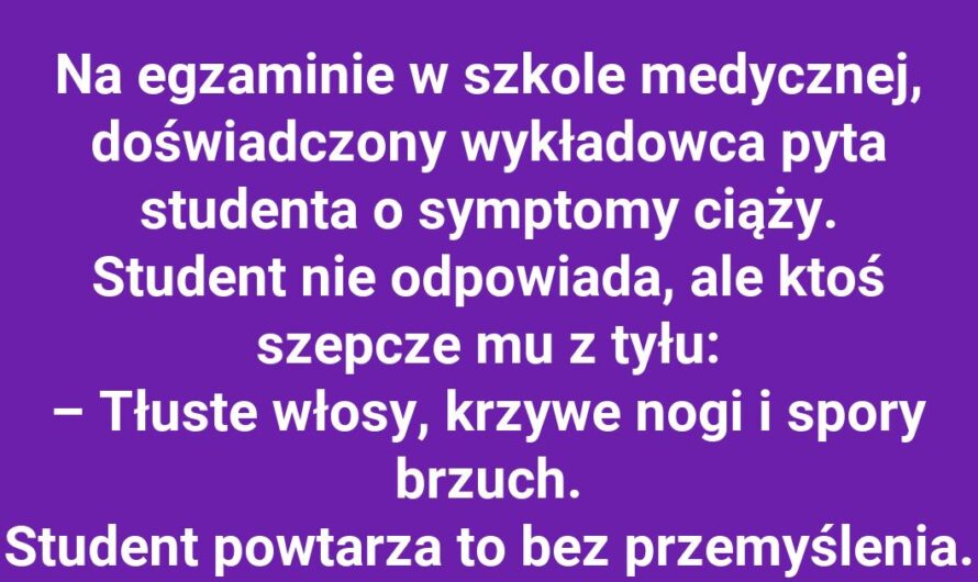 Nietypowy sposób na zdanie egzaminu